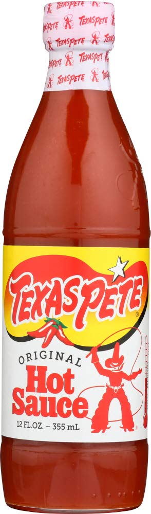 Texas Pete Original Hot Sauce - 3 Pack (12 oz Each) | Authentic Flavor, Perfect for Wings, Tacos & BBQ | Spicy Condiment for Cooking & Grilling