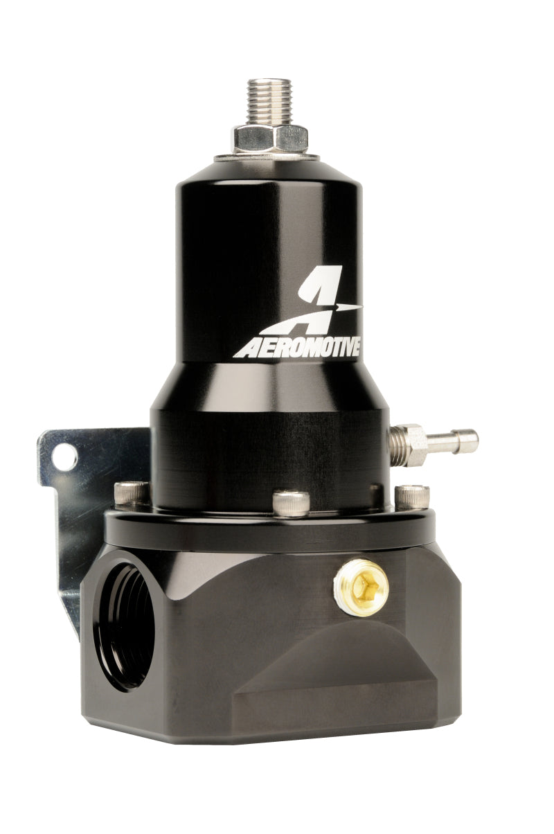 Aeromotive Fuel Pressure Regulator 30-120 PSI with .313 Valve, 2x AN 10 Inlets & AN 10 Bypass - High Performance Fuel System for Racing & Custom Automotive Applications