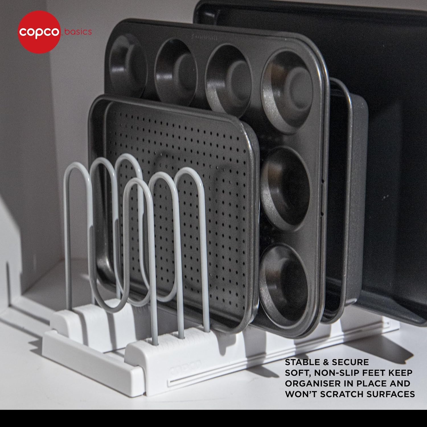 Best Cabinet Organizer for Kitchen & Bathroom - Space Saving Storage Solution for Home & Office