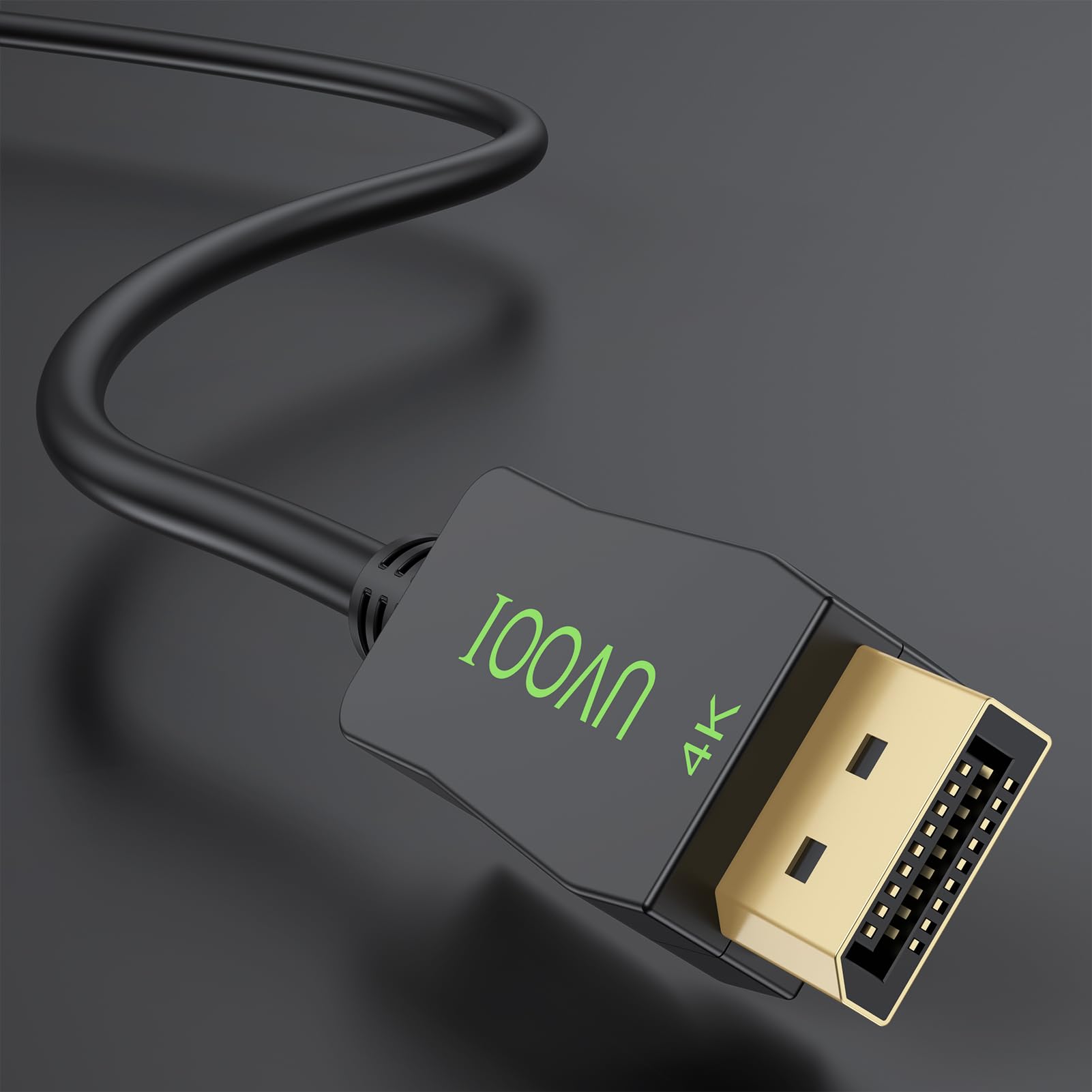 10-Pack 6FT DisplayPort to DisplayPort Cable 4K@60Hz 1440p@144Hz/165Hz Gold-Plated DP to DP Cable for Gaming Monitor, PC, Laptop - Perfect for Multi-Screen Setup & High-Refresh-Rate Gaming