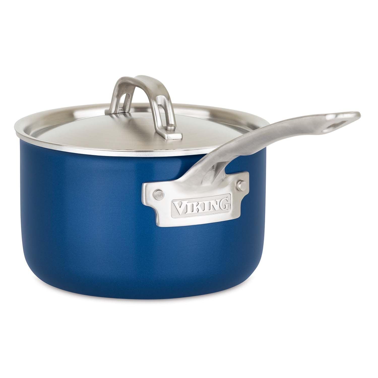 Viking Culinary 11-Piece Multi-Ply Stainless Steel Cookware Set with Lids - Dishwasher & Oven Safe - Compatible with All Cooktops Including Induction - Perfect for Home Cooking, Professional Kitchens & Gift Giving