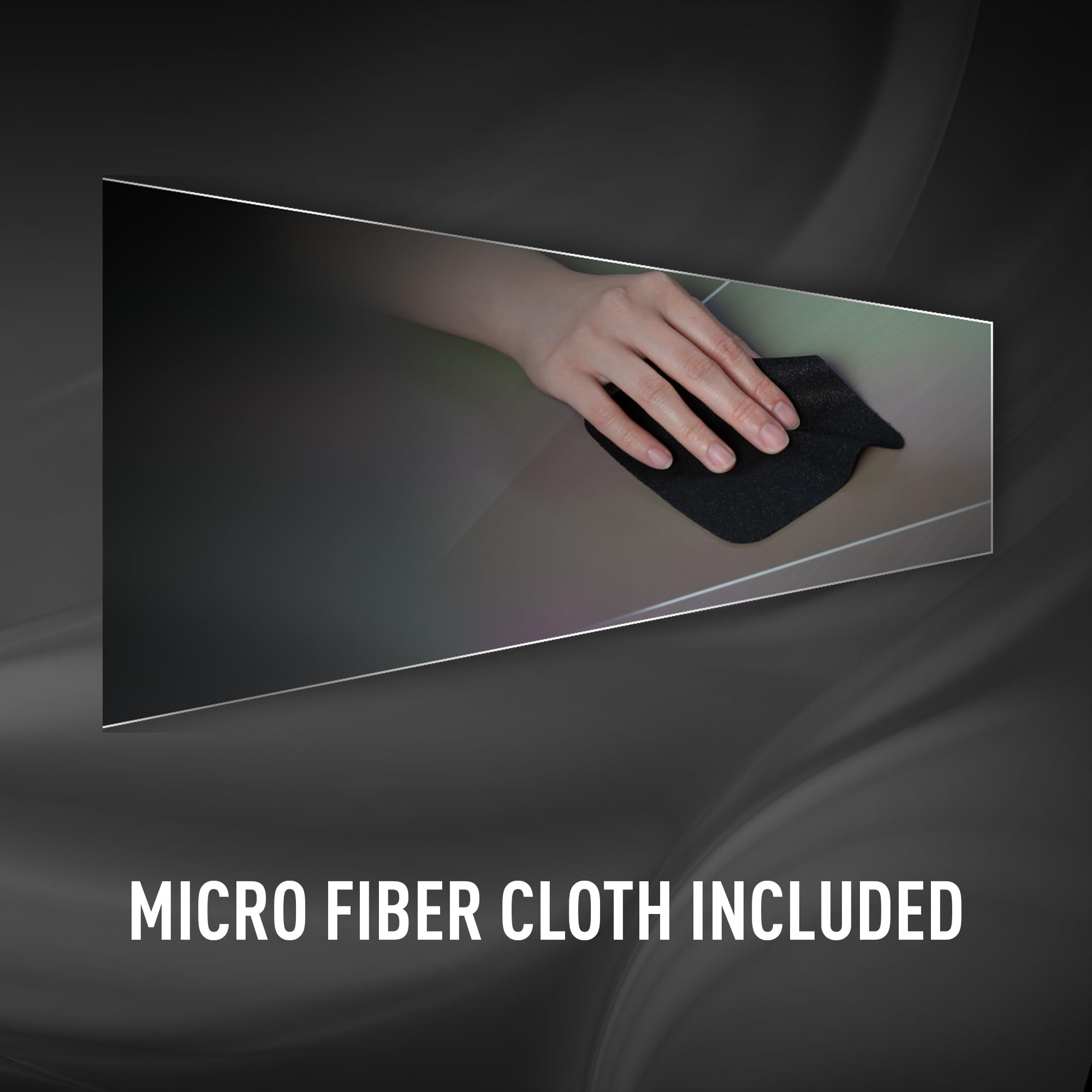 MSI Gaming Mouse Pad - XXL Ultra-Smooth Surface with Low-Friction Silk Coating, Stunning Reflective Visual Effects, 3mm Thick Non-Slip Natural Rubber Base - Agility GD72 Gleam Edition for PC, Laptop & Esports Gaming