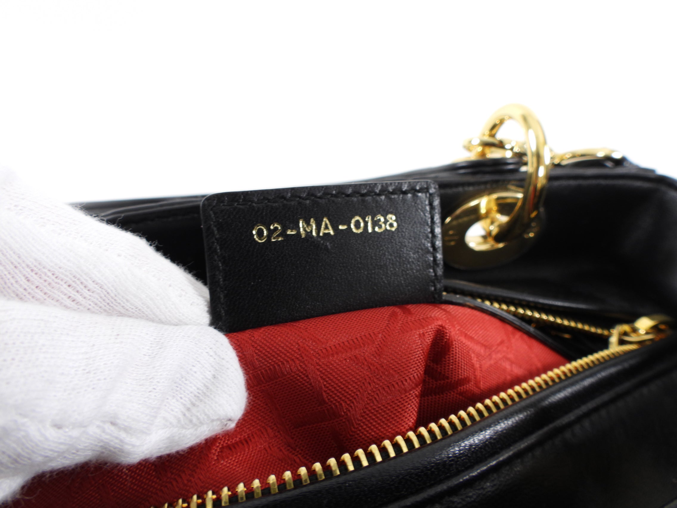 Dior Lady Dior Medium Handbag - Black Lambskin Leather with Cannage Stitch Crossbody Purse for Women | Perfect for Work, Date Night & Special Occasions