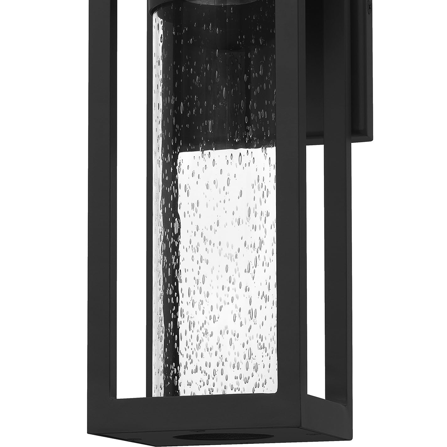 Quoizel Donegal 1-Light Matte Black Outdoor Wall Lantern - Weatherproof Exterior Lighting for Porch, Patio, Garden & Entryway