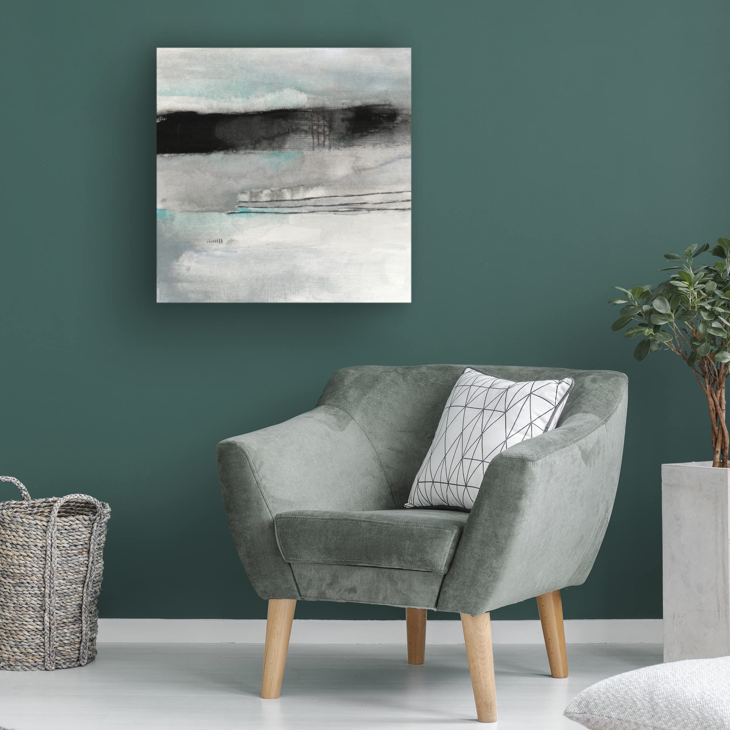 Trademark Fine Art 'Far Wiser Than Me' Canvas Wall Art by Michelle Oppenheimer - Elegant Home Decor for Living Room, Bedroom & Office