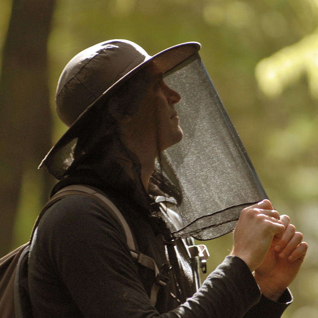 Lifesystems Pop Up Midge and Mosquito Head Net Hat - Lightweight Insect Protection for Hiking, Camping & Outdoor Adventures