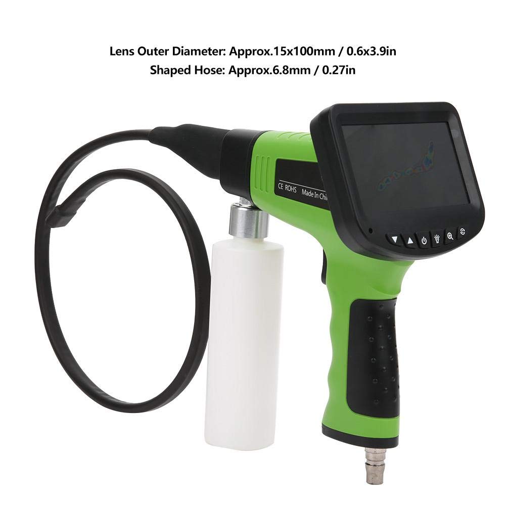 **High Pressure AC Cleaning Kit with LCD Display - Car Air Conditioner Visual Cleaning Gun, Pipe Endoscope & Evaporation Box - Perfect for Auto Maintenance & HVAC System Cleaning**
