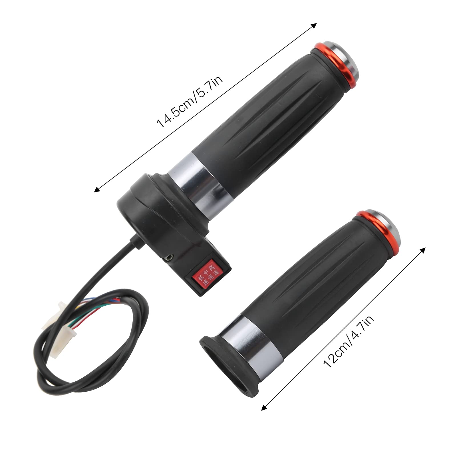 **Universal 3-Speed Scooter Throttle Grips - Electric Bike & Scooter Accelerator Handle Grips - Perfect for Commuting & Off-Road Adventures**
