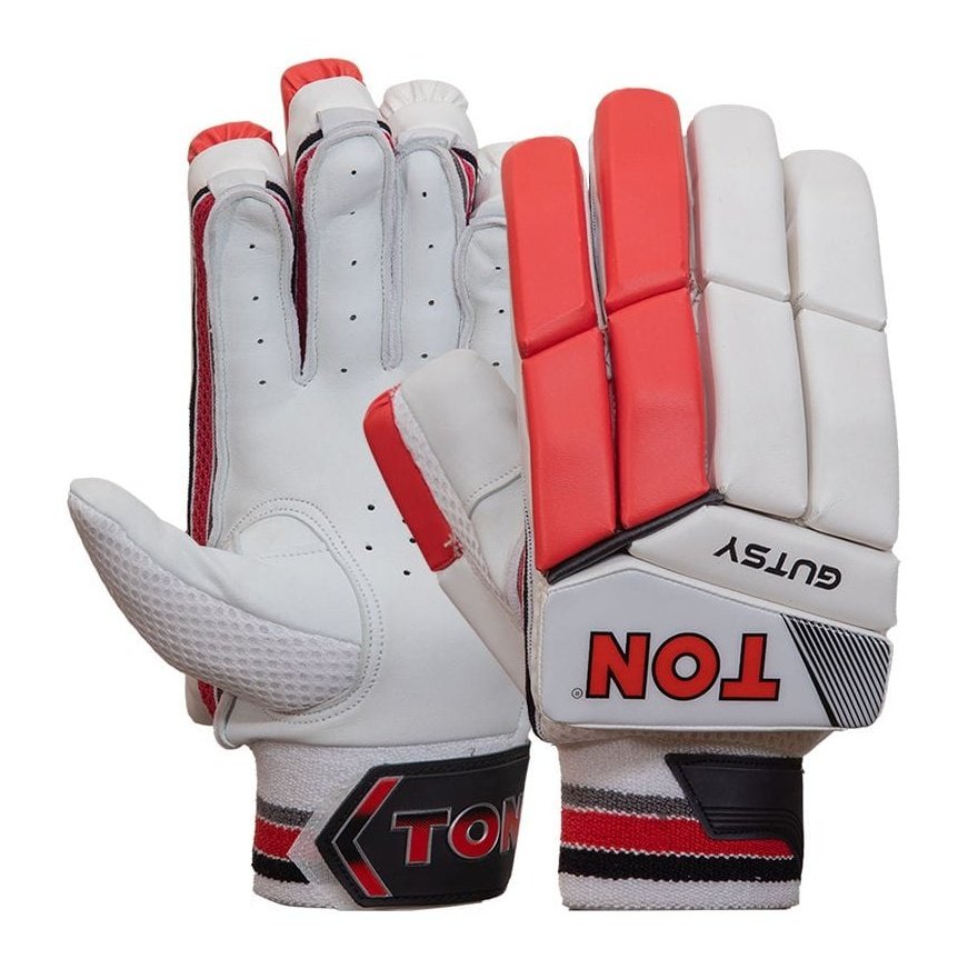 SS Ton Gutsy Junior Cricket Batting Gloves - Youth Cricket Gloves for Boys & Girls - Perfect for Practice, Training & Matches