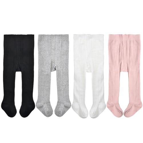 Black White Light Grey Pink,4 Pack