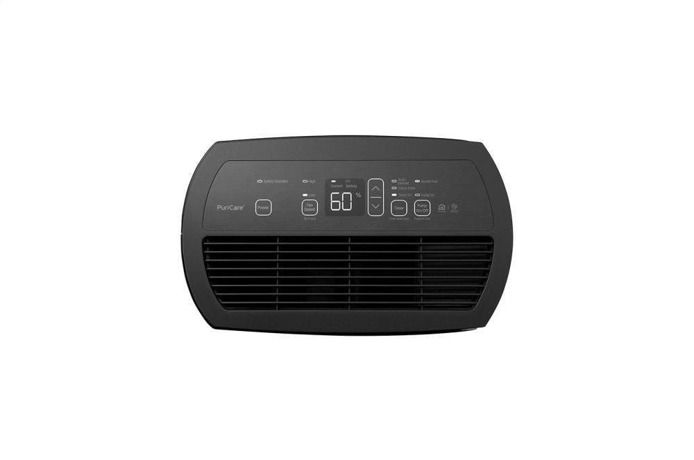 LG PuriCare 50-Pint WiFi Dehumidifier with Drain Pump - Powerful Moisture Control for Basements, Large Rooms & High Humidity Areas - Smart Home Compatible