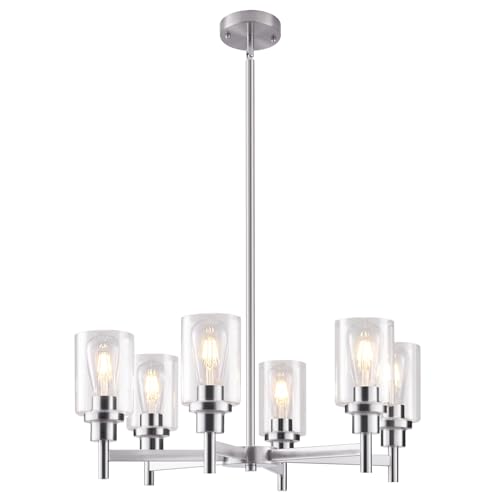 Brushed Nickel (6 Lights)