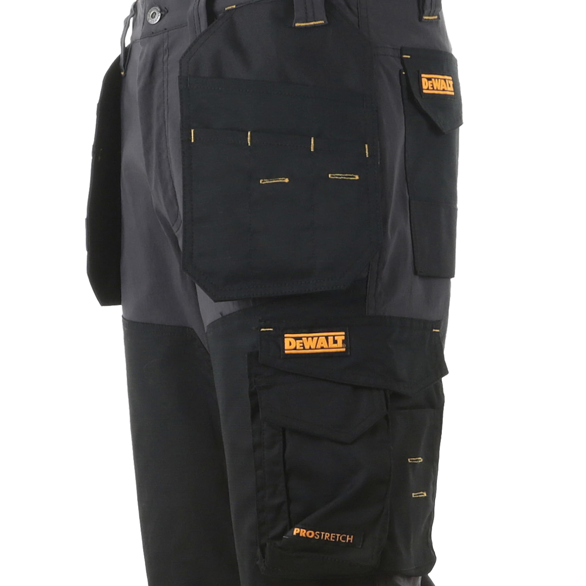 DEWALT Memphis Men's Pro-Stretch Utility Cargo Work Pants - Regular Fit with Holster Pocket | Durable & Comfortable for Construction, Carpentry & Outdoor Jobs