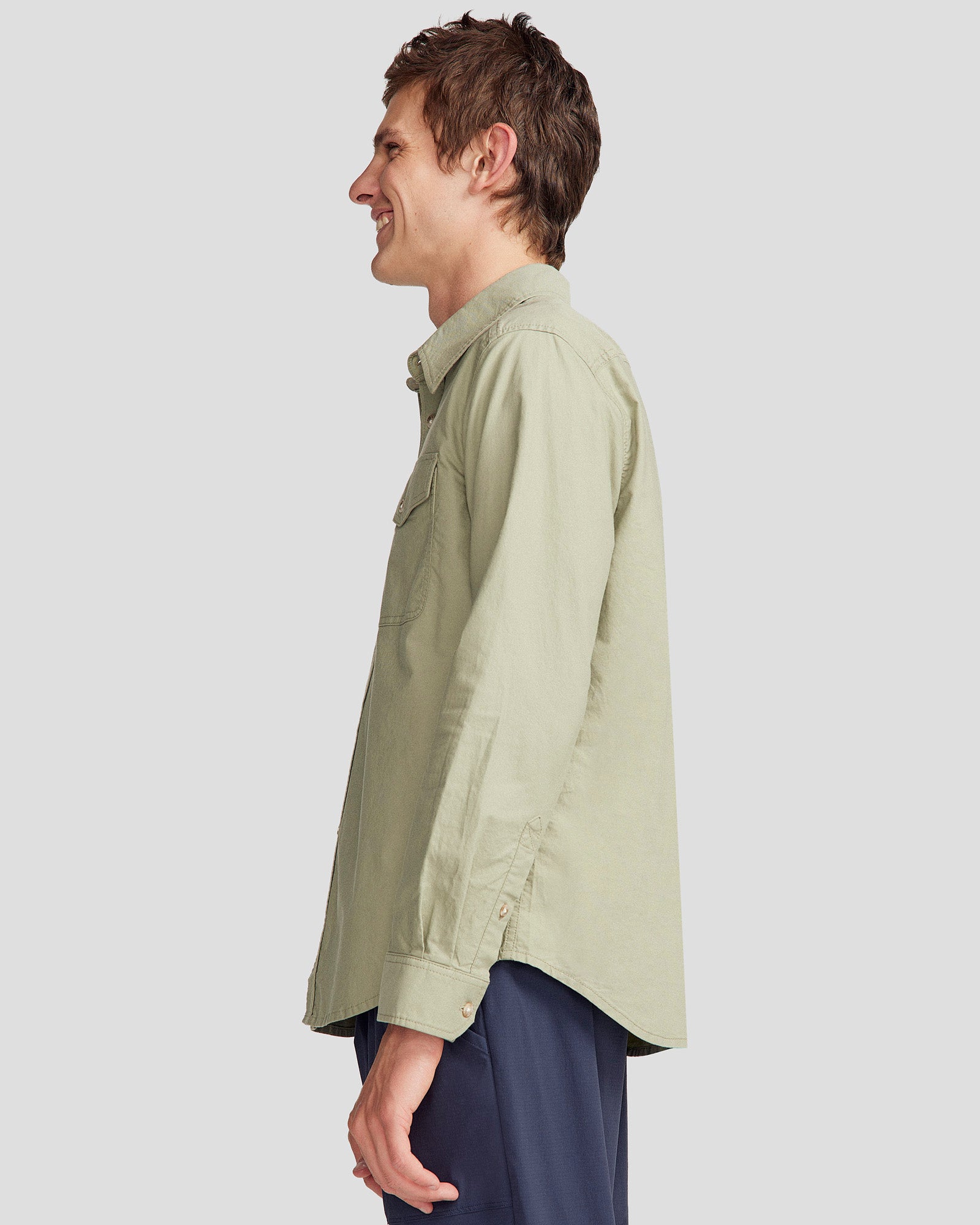 Vander HT Men's Long Sleeve Casual Shirt - Light Beech Color | Comfortable Button Down Shirt for Office, Business, Dating & Outdoor Activities
