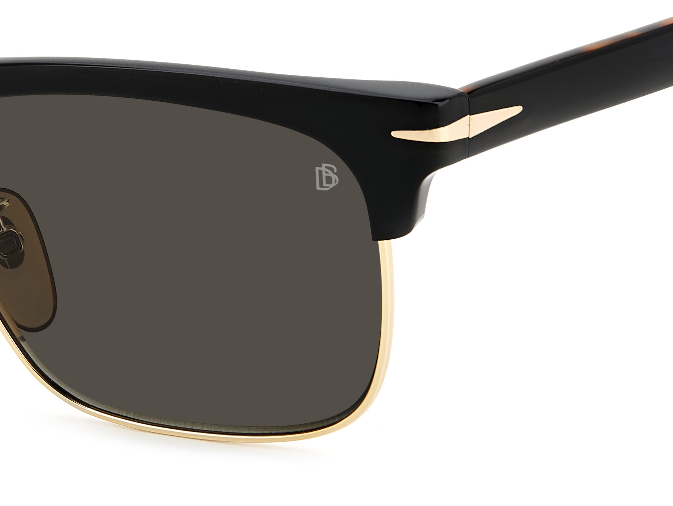 David Beckham DB1119/G/S Sunglasses - Polarized Aviator Style for Men - Perfect for Driving, Travel & Outdoor Activities