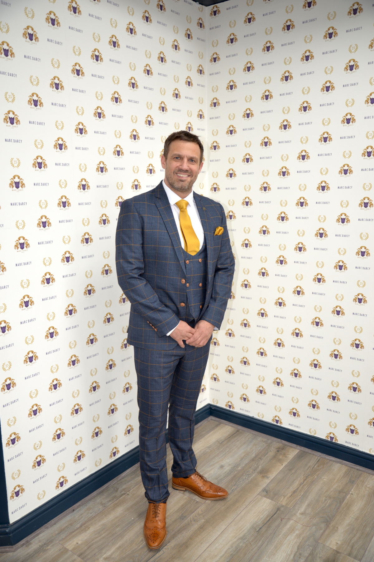 Jamie Lomas Jenson Marine Check Suit - Stylish Men's Blazer for Formal Events, Business Meetings & Red Carpet Occasions