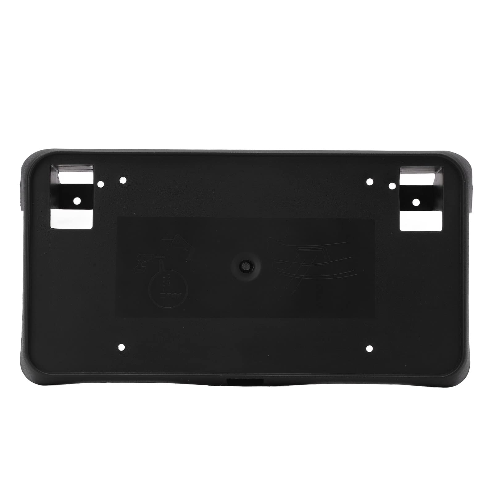 ABS License Plate Holder Bracket for Chevy Silverado 1500 2016-2018 - Durable Front Tag Mount Replacement - Universal Fit for American Cars - Perfect for Off-Roading & Custom Car Accessories