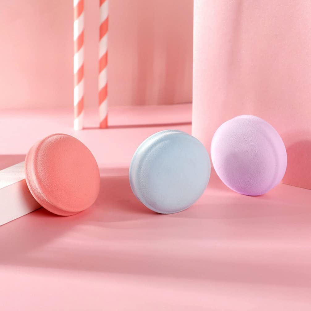 8Pcs Makeup Sponge Set for Foundation & Powder - Beauty Blending Egg Puff for Flawless Finish