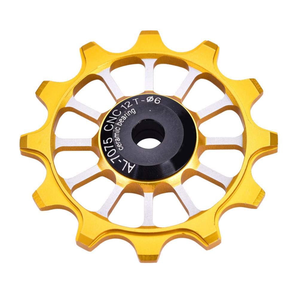 VGEBY1 Rear Derailleur Jockey Wheel - Sealed Bearing Pulley Guide Wheel for Bike Derailleurs | Perfect for Mountain Bikes & Road Bikes Cycling Maintenance