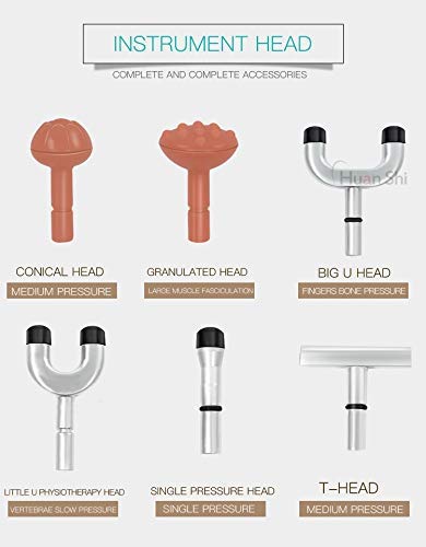 Professional 720N Chiropractic Adjusting Tool - Electric Impulse Massage Gun with Magnetic Therapy for Pain Relief & Muscle Recovery | Portable Deep Tissue Massager for Athletes, Chiropractors & Home Use (Golden)