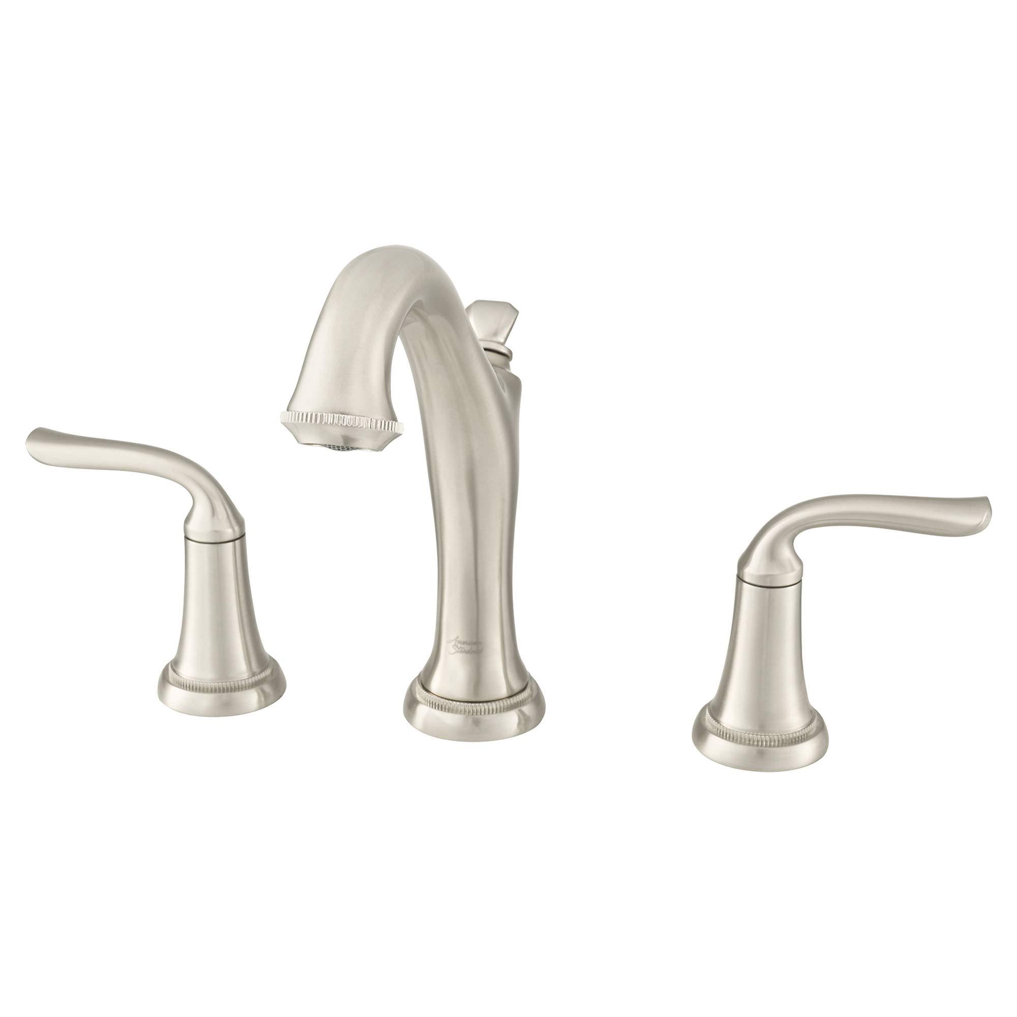 American Standard 7106801.295 Patience Widespread Bathroom Faucet in Brushed Nickel - Perfect for Modern Bathroom Vanities and Powder Rooms