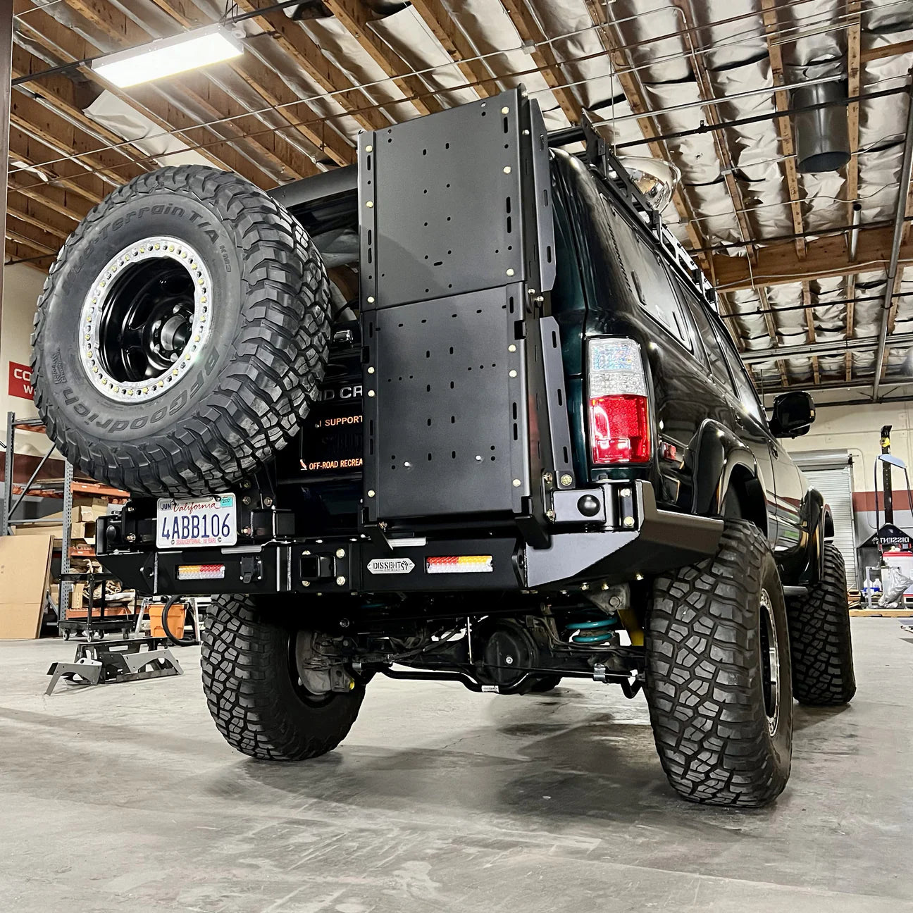 Dissent Off Road Overland Panels Swing Out for Modular Rear Bumper | Heavy-Duty Jeep & Truck Accessories | Perfect for Off-Roading & Adventure Travel
