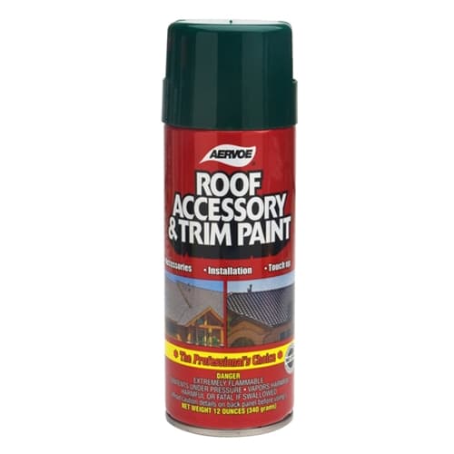 Aervoe 1601 12 oz. Cedar Scented Roof Paint for Shingles, Trim & Accessories - Weatherproof Wood Protection for Home Exteriors & Outdoor Projects