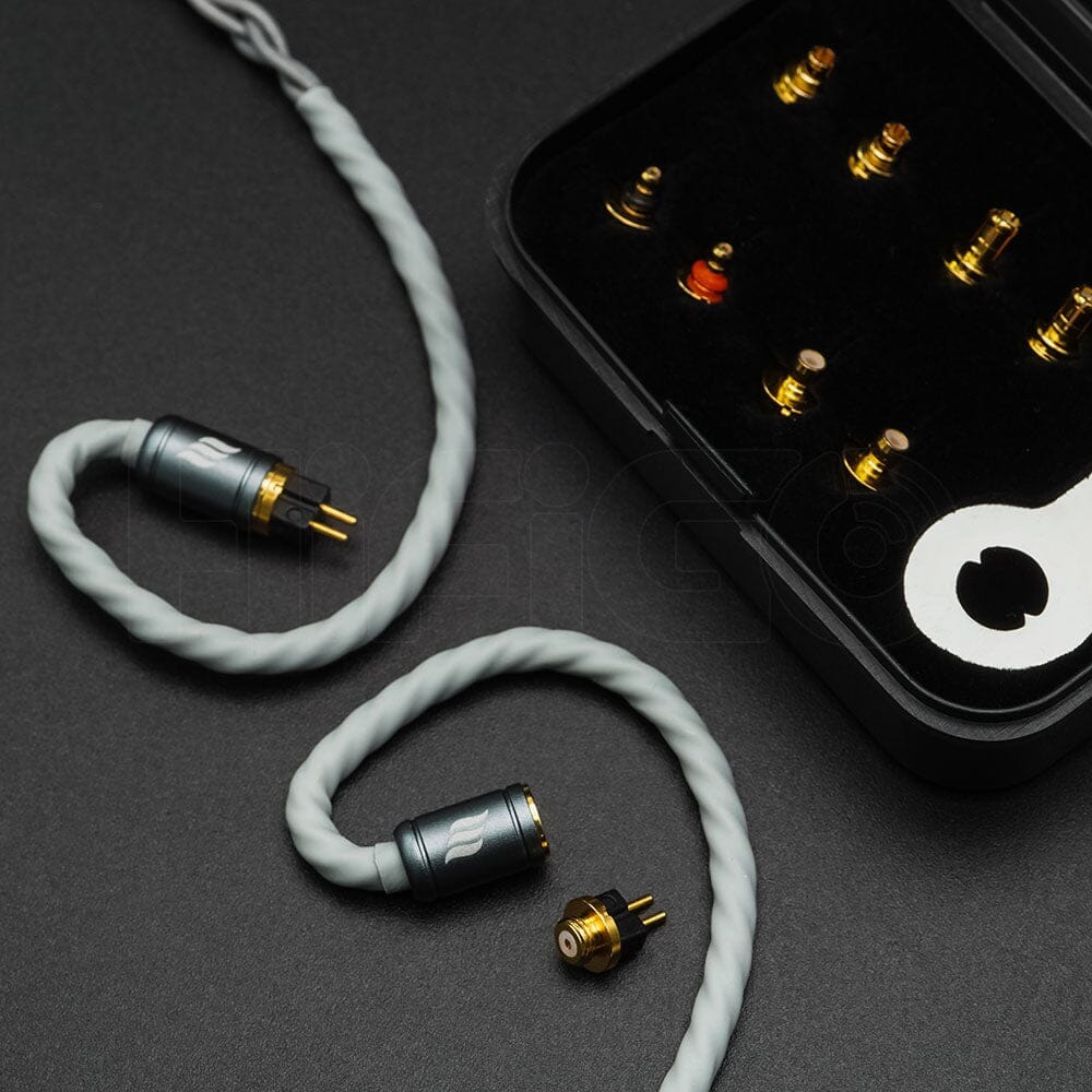 Effect Audio ConX & Con X Basic & Full Set Connectors - 2Pin (0.78mm), MMCX, IPX, A2DC - Premium Earphone Cable Connectors for Audiophiles - Perfect for IEMs, Custom Earbuds & Headphone Cable Upgrades