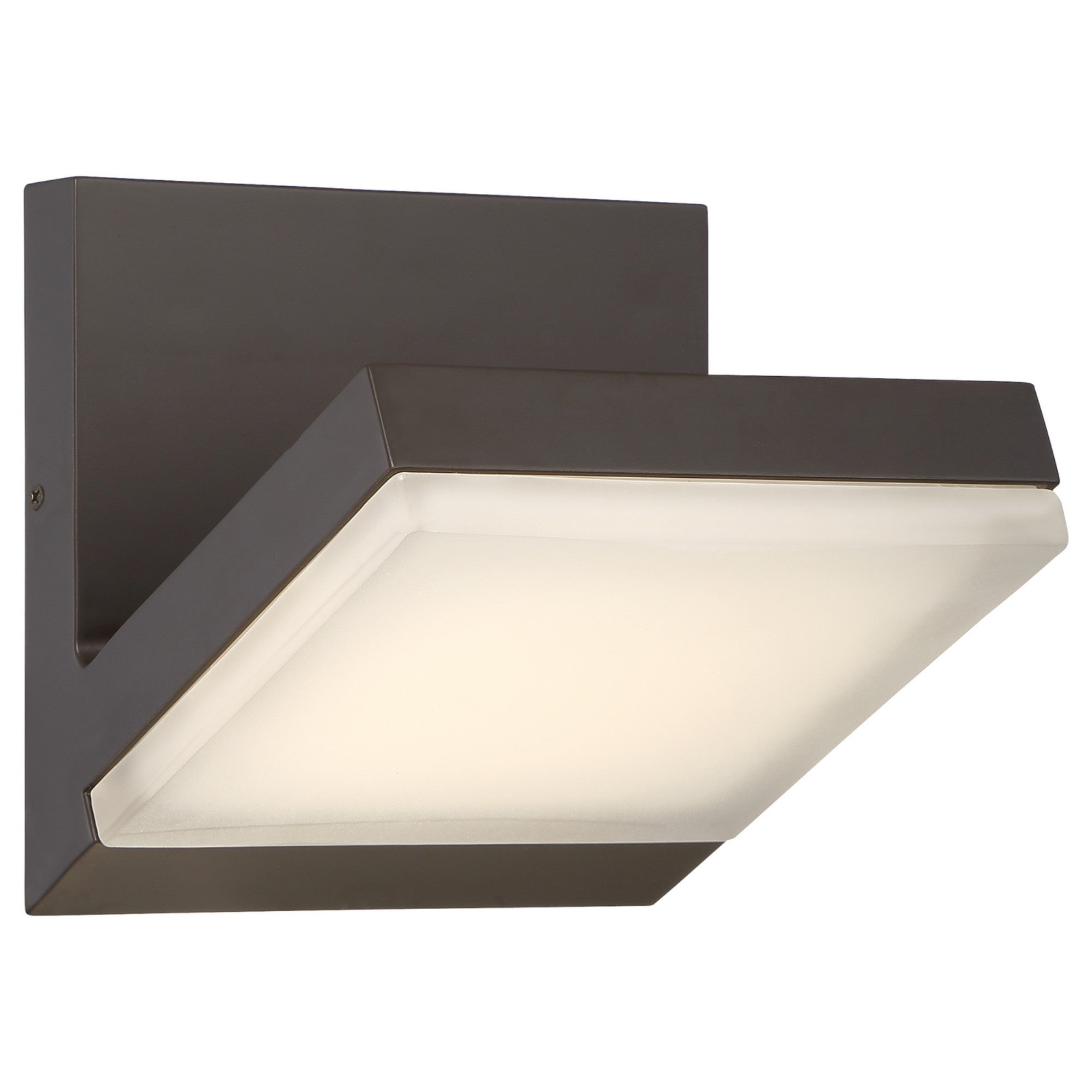 Modern Angle LED Outdoor Wall Sconce Light - Waterproof IP65, Dimmable, Black Finish - Perfect for Porch, Patio, Garden & Exterior Home Lighting
