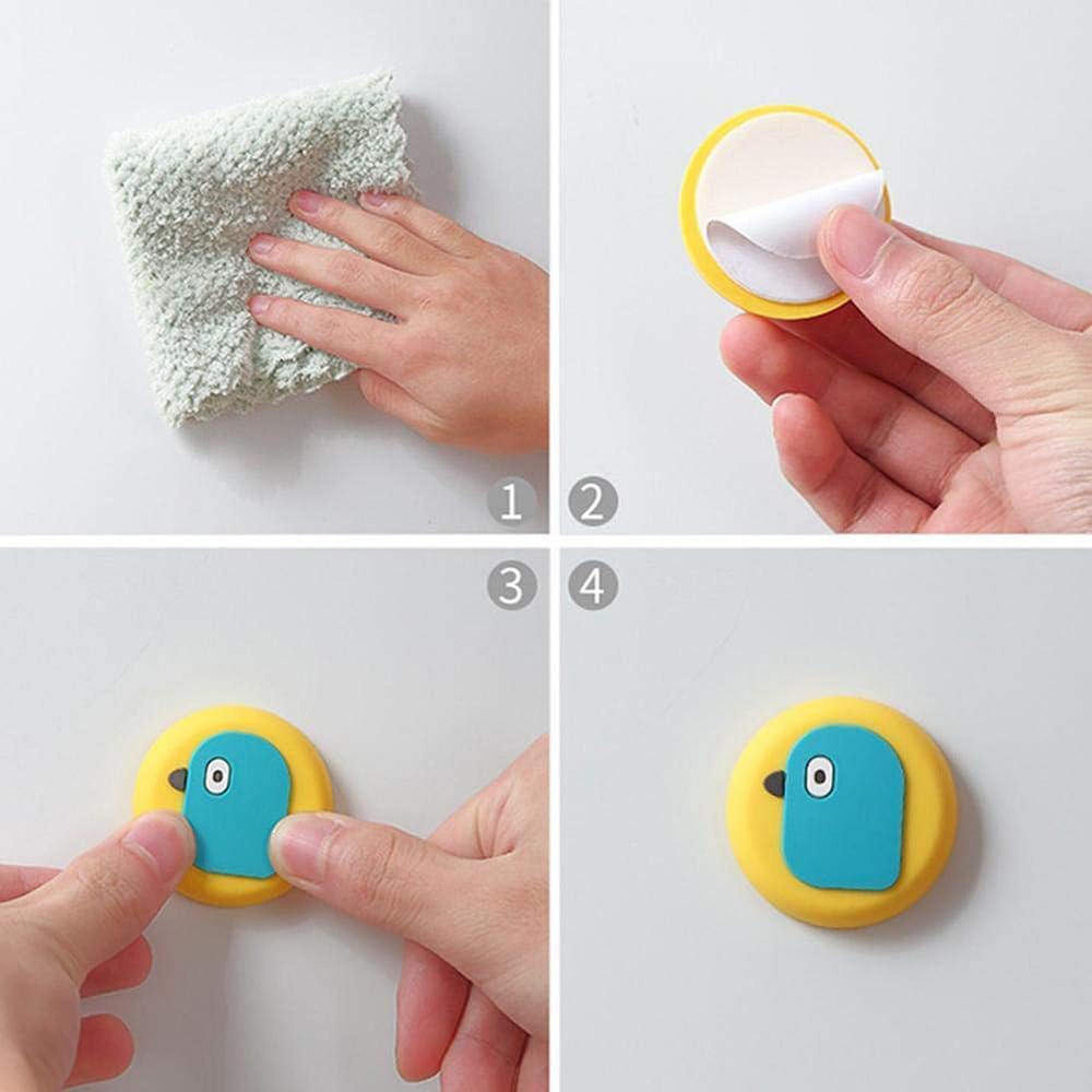Cabinet Pads 2pcs - Door Stop Wall Protector for Furniture & Handles - Home Use