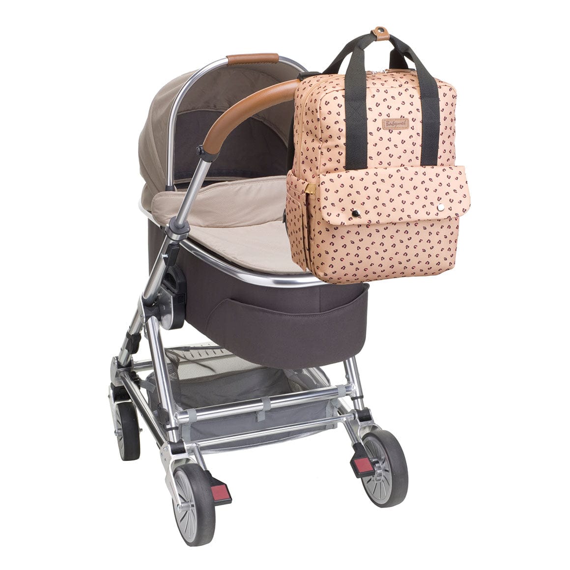Babymel Georgi Eco-Friendly Vegan Leather Diaper Backpack - Stylish & Spacious Baby Bag for Moms, Perfect for Travel, Daycare & Everyday Use