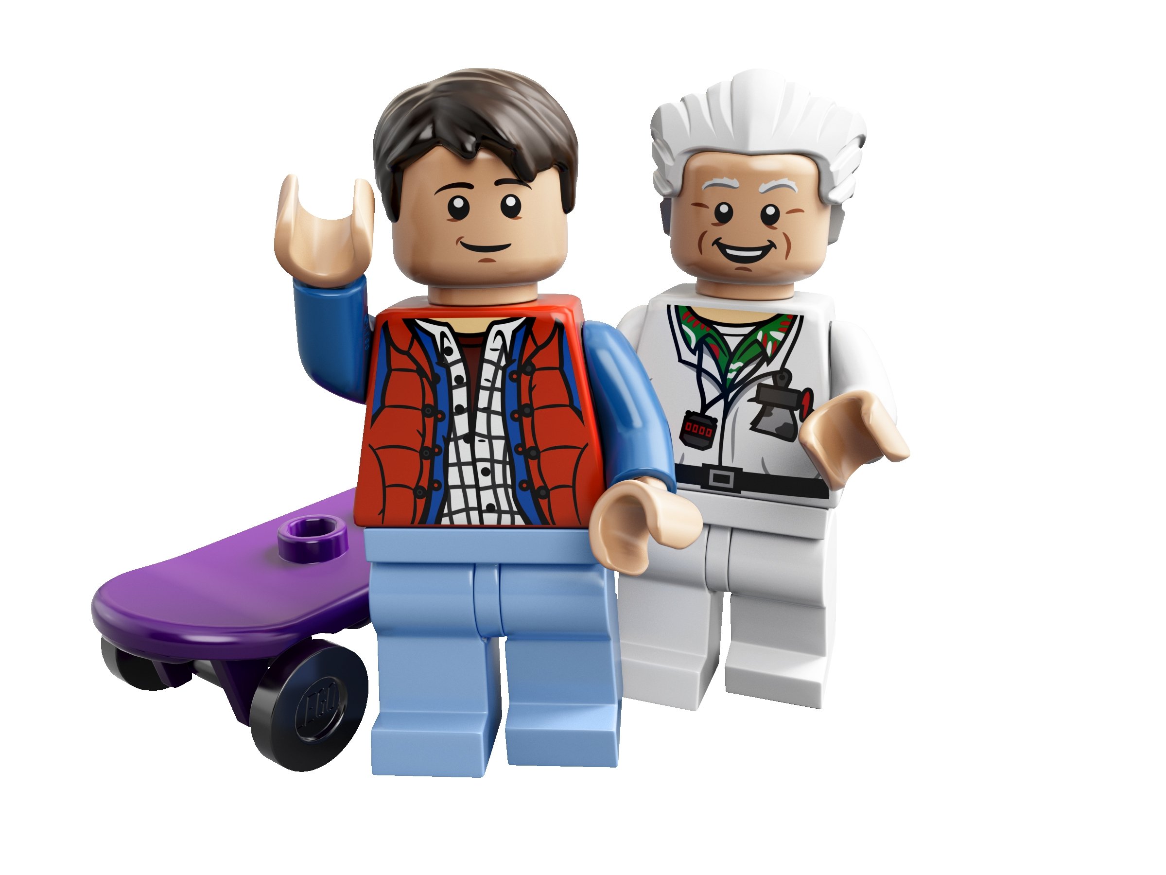 LEGO 21103 The Delorean Time Machine Building Set - Official Back to The Future Movie Model Kit for Adults & Kids - Perfect for Collectors, Gifts & Home Decor Display