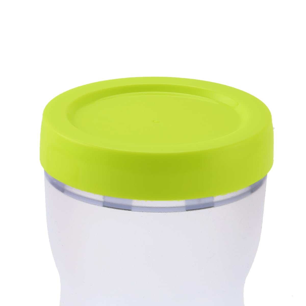 ROMIRUS Baby Bottle Screw Lids - 4 Pack (2 Green + 2 Pink) Storage Travel Caps for Comotomo Bottles | Leak-Proof Replacement Lids | Perfect for Daycare, Travel & On-the-Go Feeding