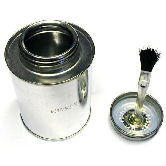 8 oz. Empty Cement Can with Brush - DIY, Crafts, and Home Repair - Perfect for Small Projects and Storage