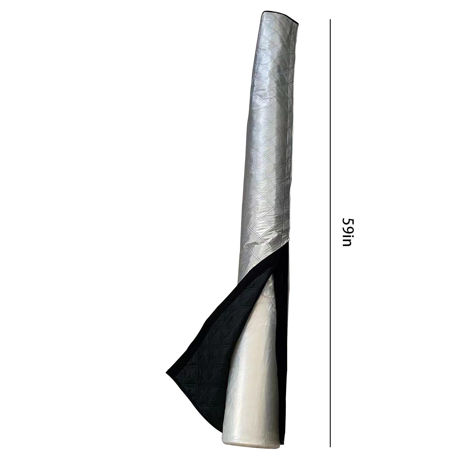 Universal AC Hose Cover 5-6 inch - Insulated Portable Dust Sleeve for Home & RV Use