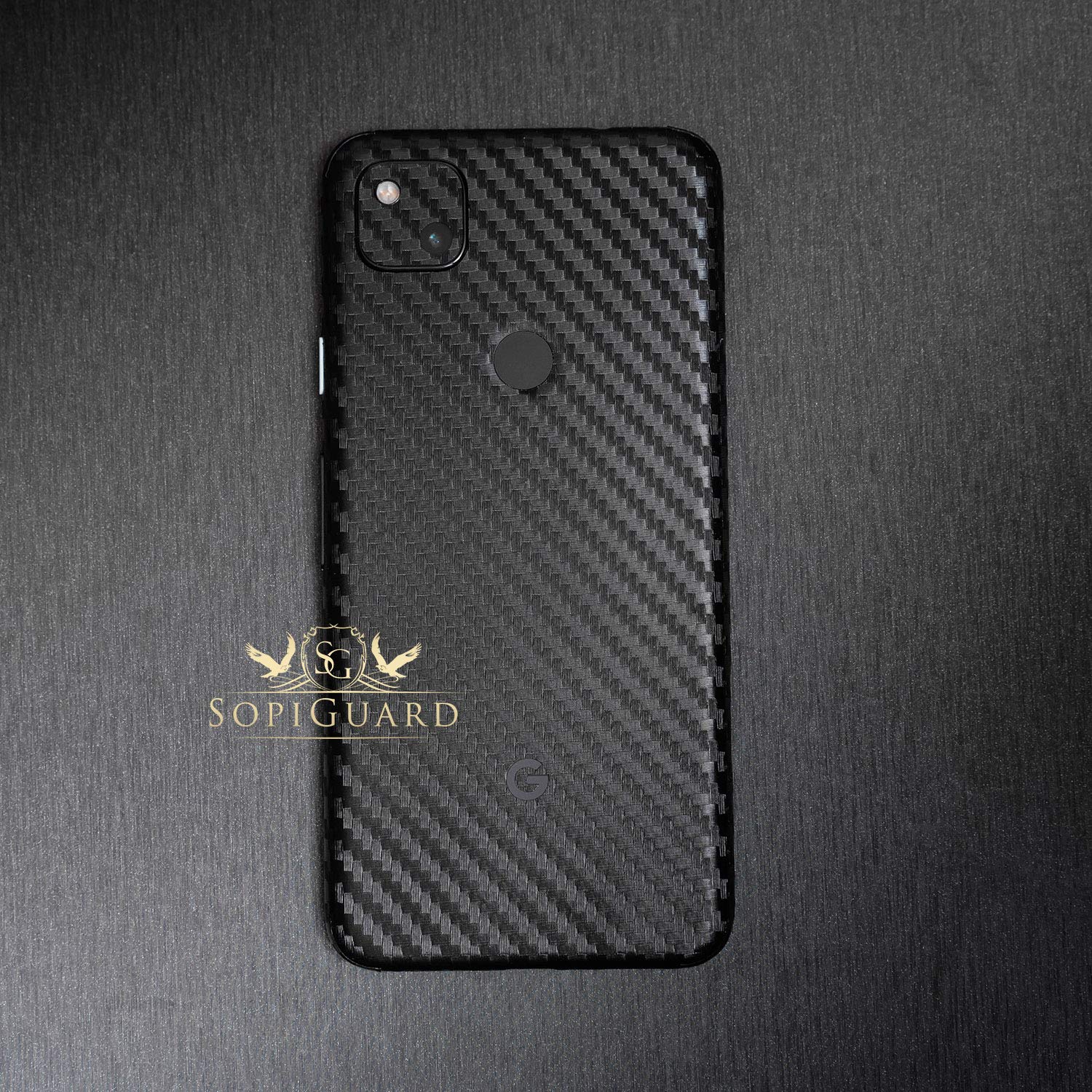 SopiGuard Pixel 4a Skin - Full Body Wrap (3M Flip Deep Space) for Phone Protection