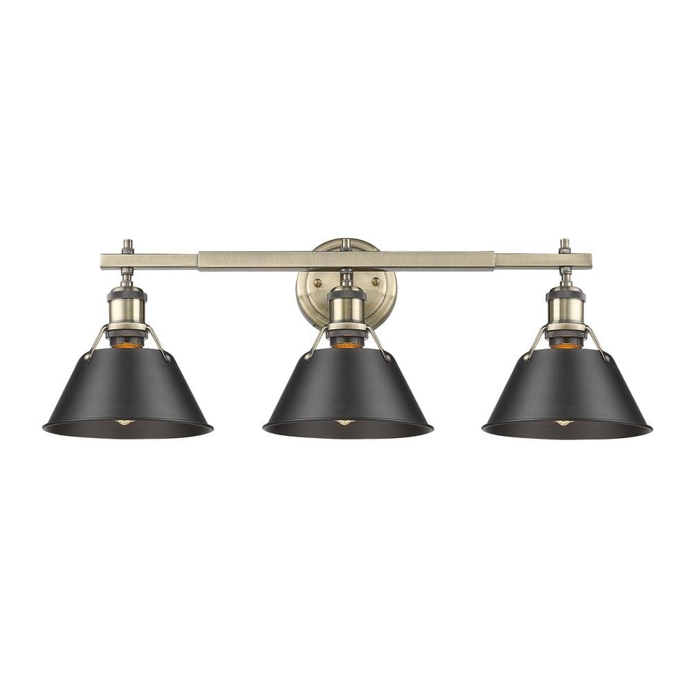 Vintage Style 3-Light Vanity Light - 10