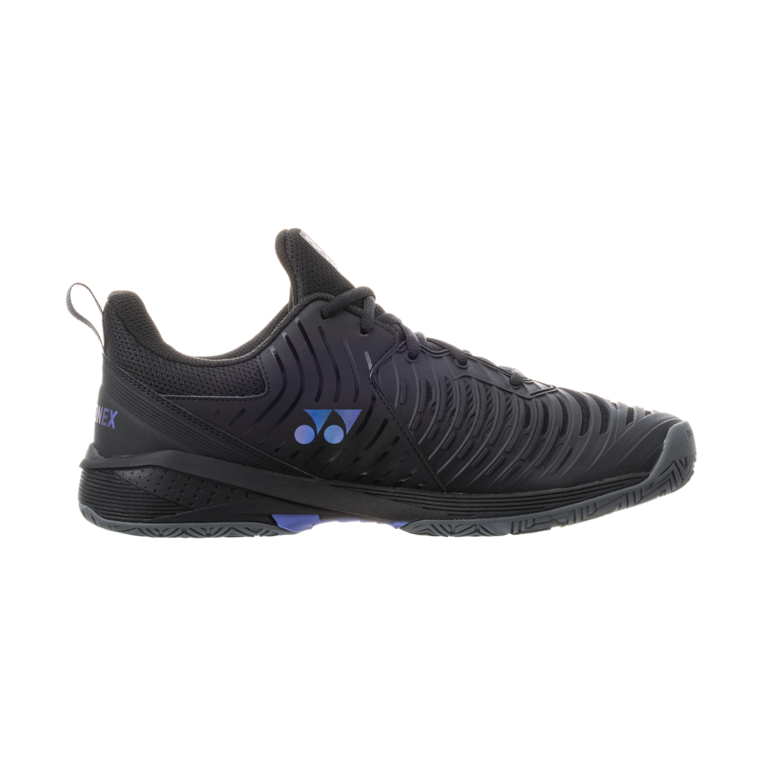Yonex Power Cushion Sonicage 3 Men's Tennis Shoes - All Court Black Athletic Shoes for Men | Perfect for Hard Court, Clay & Indoor Tennis Matches