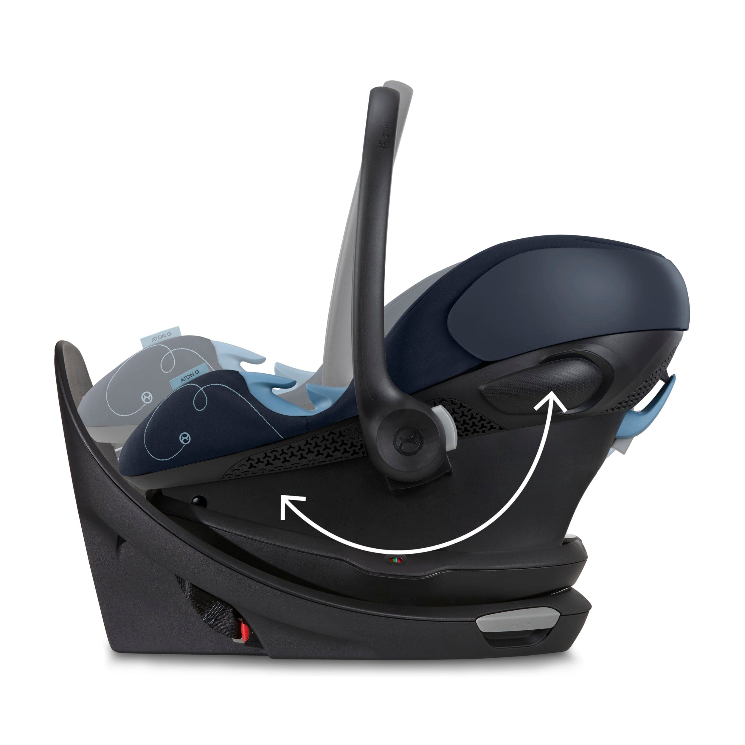 Cybex Aton G Swivel Infant Car Seat - 360° Rotating, Side Impact Protection, Lightweight & Compact for Easy Installation - Perfect for Newborns, Travel, and Everyday Use