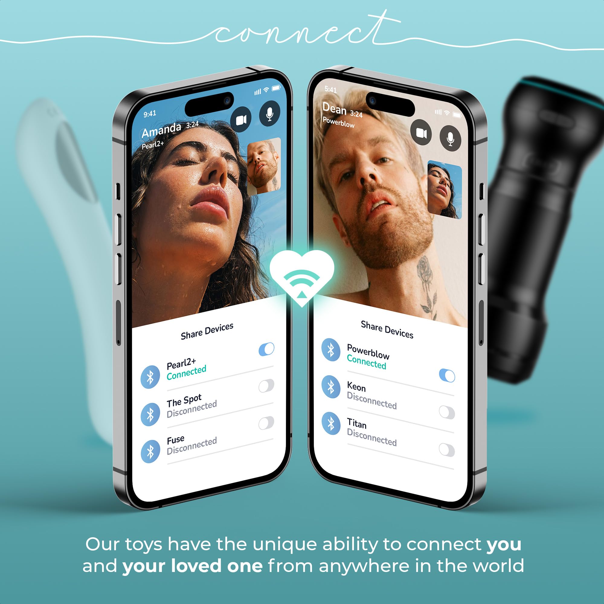 Premium Kiiroo Pearl2+ G Spot Vibrator for Women - Interactive Remote Control Dildo with FeelConnect App - Couples Sex Toy for Long Distance & Solo Play - Enhance Intimacy & Pleasure in Bedroom or Travel