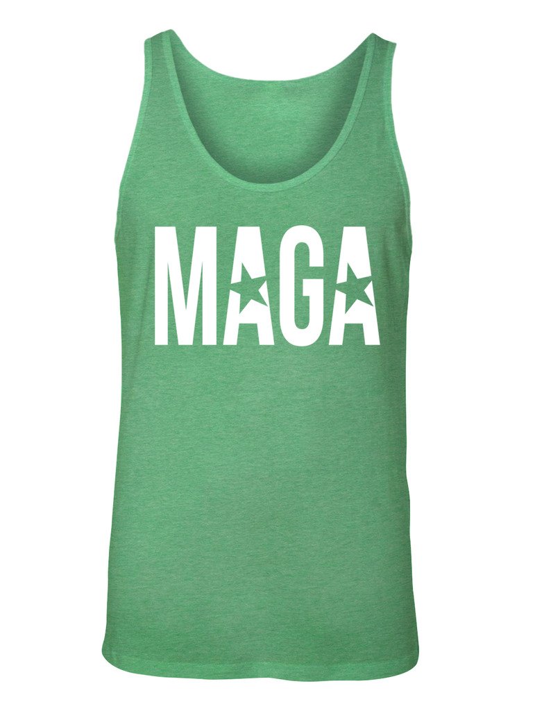 Men's MAGA 'Make America Great Again' Patriotic Sleeveless Tank Top - Perfect for Political Rallies, Fourth of July & Conservative Events