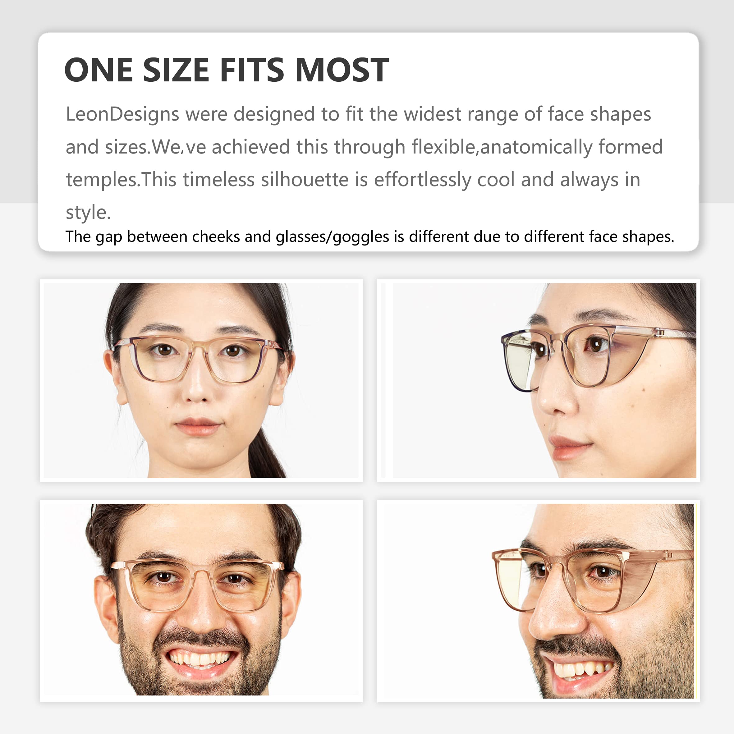 Anti-Fog Safety Glasses for Men & Women | Z87.1 Certified | Blue Light Blocking for Work & Screen Use