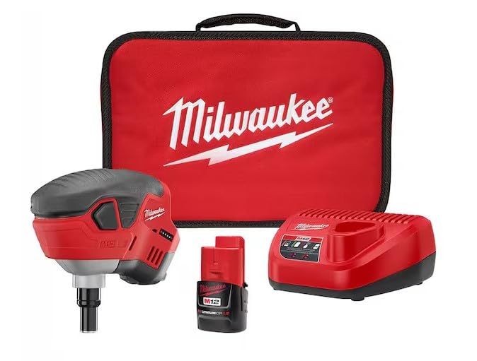 Milwaukee 2458-21 M18 18V Cordless Brad Nailer Kit (1-3/2 Inch) - Electric Nail Gun for Woodworking, Framing & DIY Home Projects