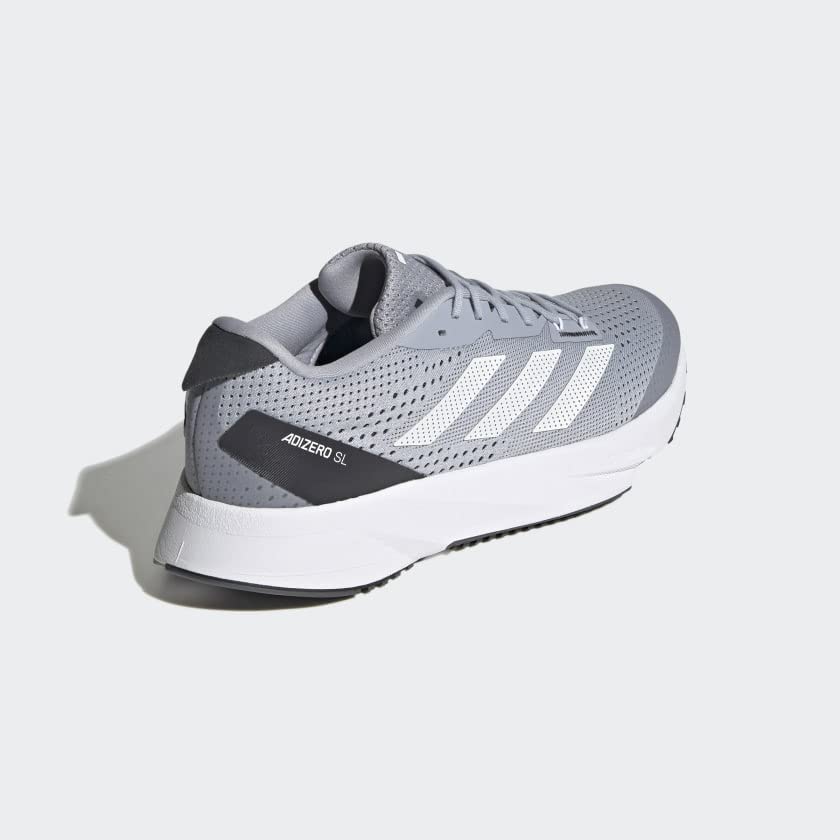 adidas Adizero SL Running Shoes for Men - Lightweight & Breathable Grey Sneakers, Size 13 | Perfect for Marathon Training, Jogging & Gym Workouts