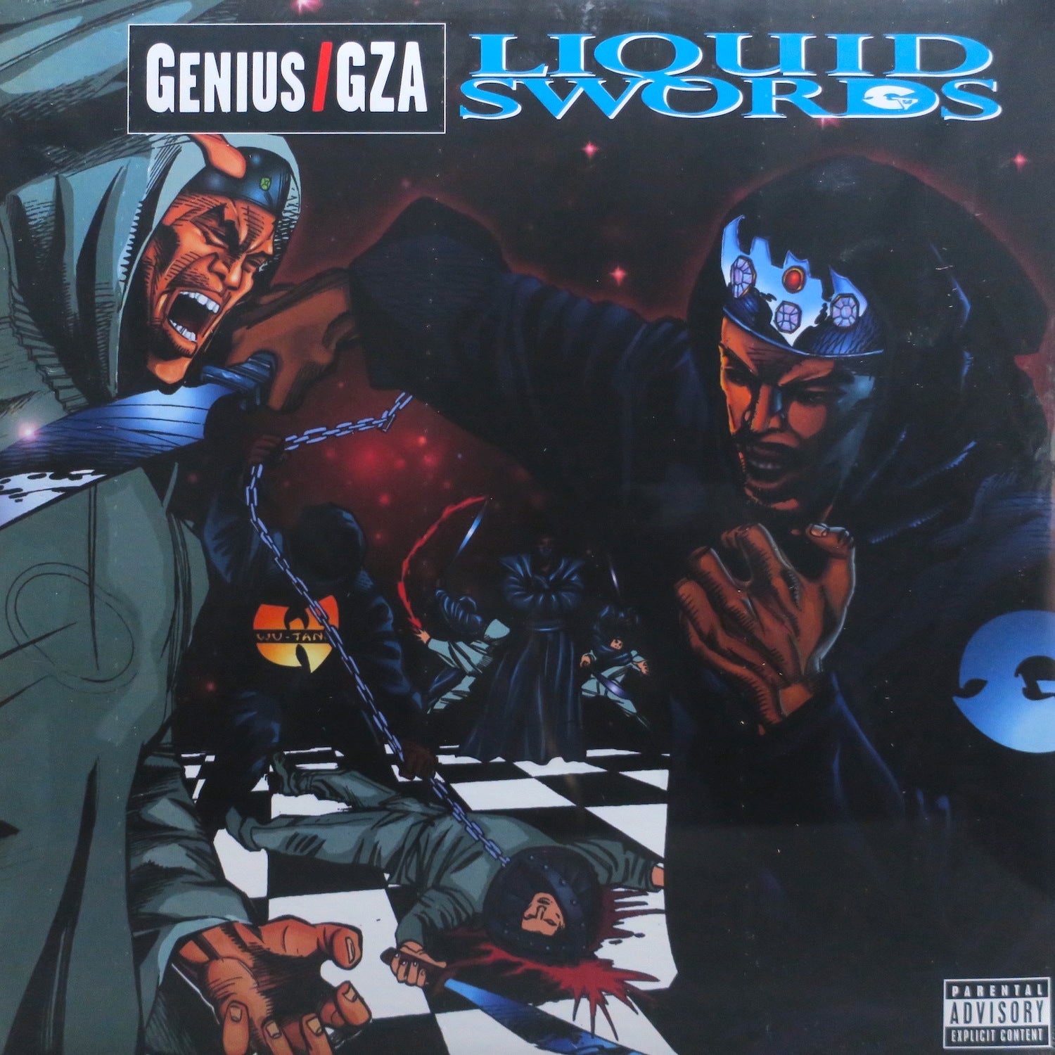 GENIUS/GZA 'Liquid Swords' Vinyl 2LP - Wu Tang Clan Limited Edition Hip Hop Record | Perfect for Music Collectors & Hip Hop Fans