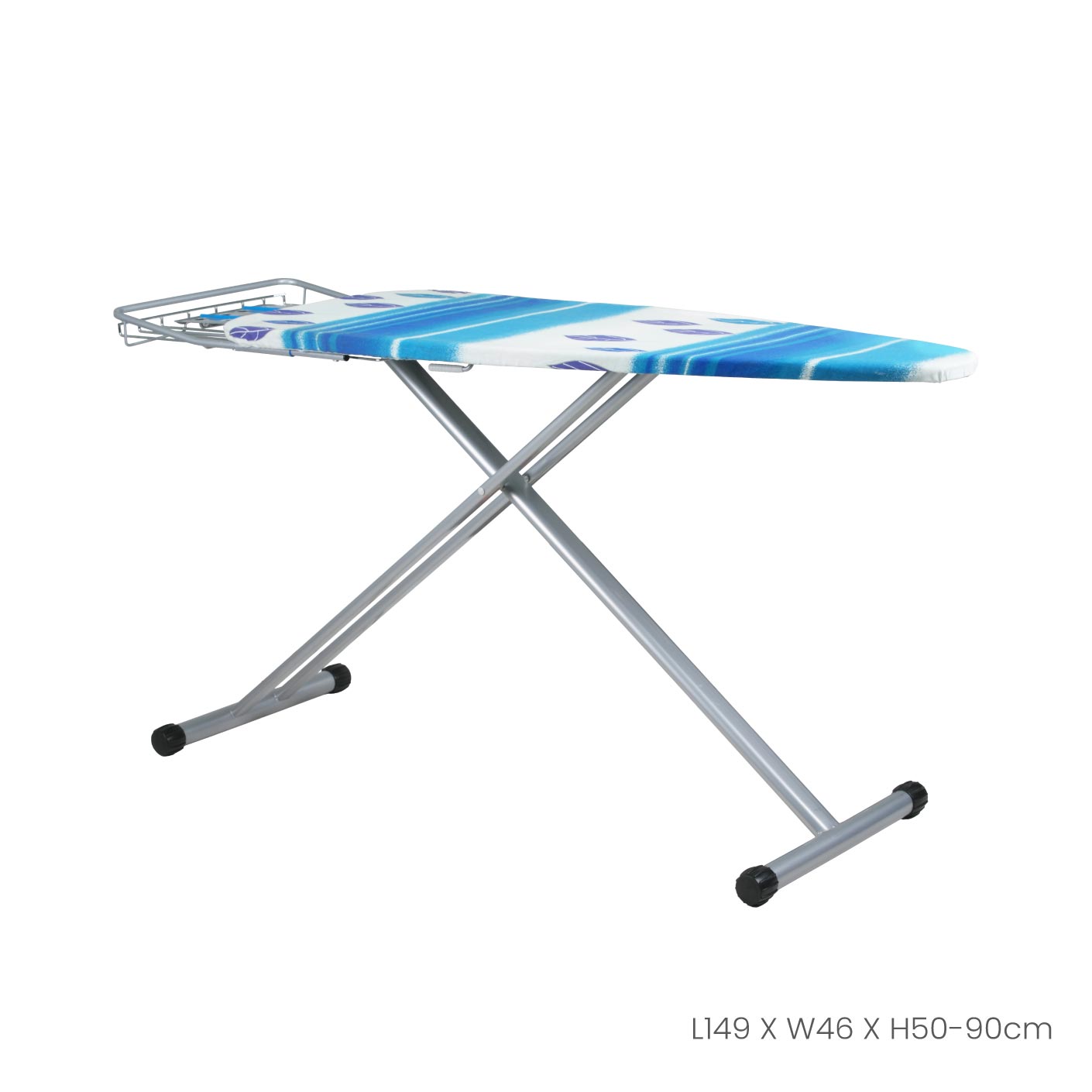 Premium Ironing Board BB122X45CM with Mesh Top - Heavy Duty & Foldable for Home & Professional Use - DDP05 (HFH2345) | Perfect for Laundry Rooms, Tailoring Shops & Travel