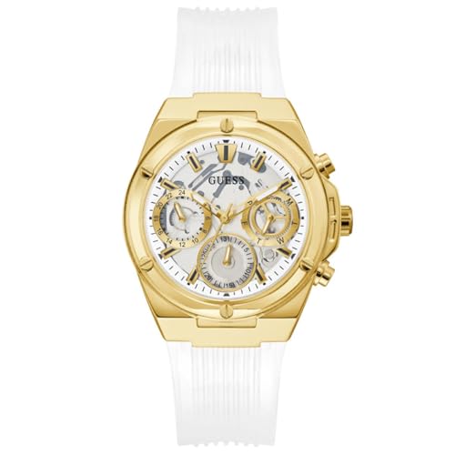 White/Gold Tone/Clear