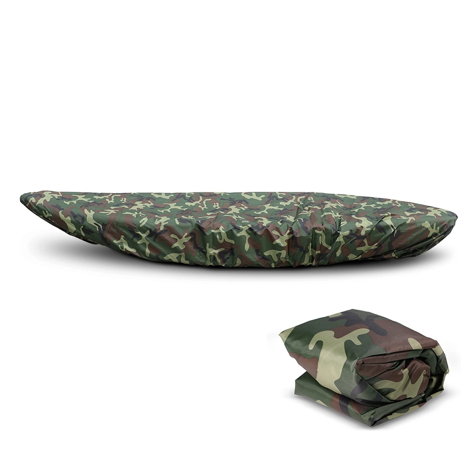**Universal Waterproof UV-Resistant Paddle Board & Kayak Cover - Dustproof Storage Shield for Inflatable Boats, Canoes (3m, Camouflage) - Perfect for Outdoor Storage & Travel Protection**