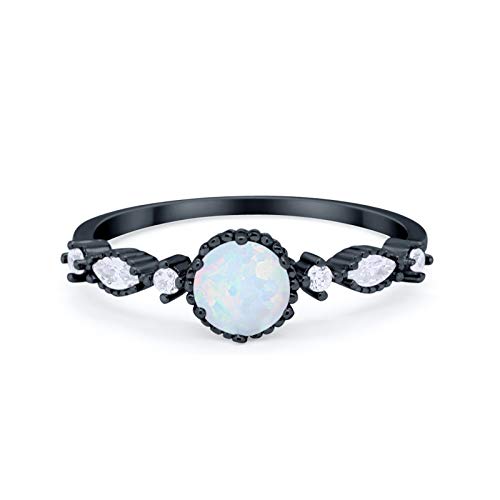 Black Tone, Created White Opal