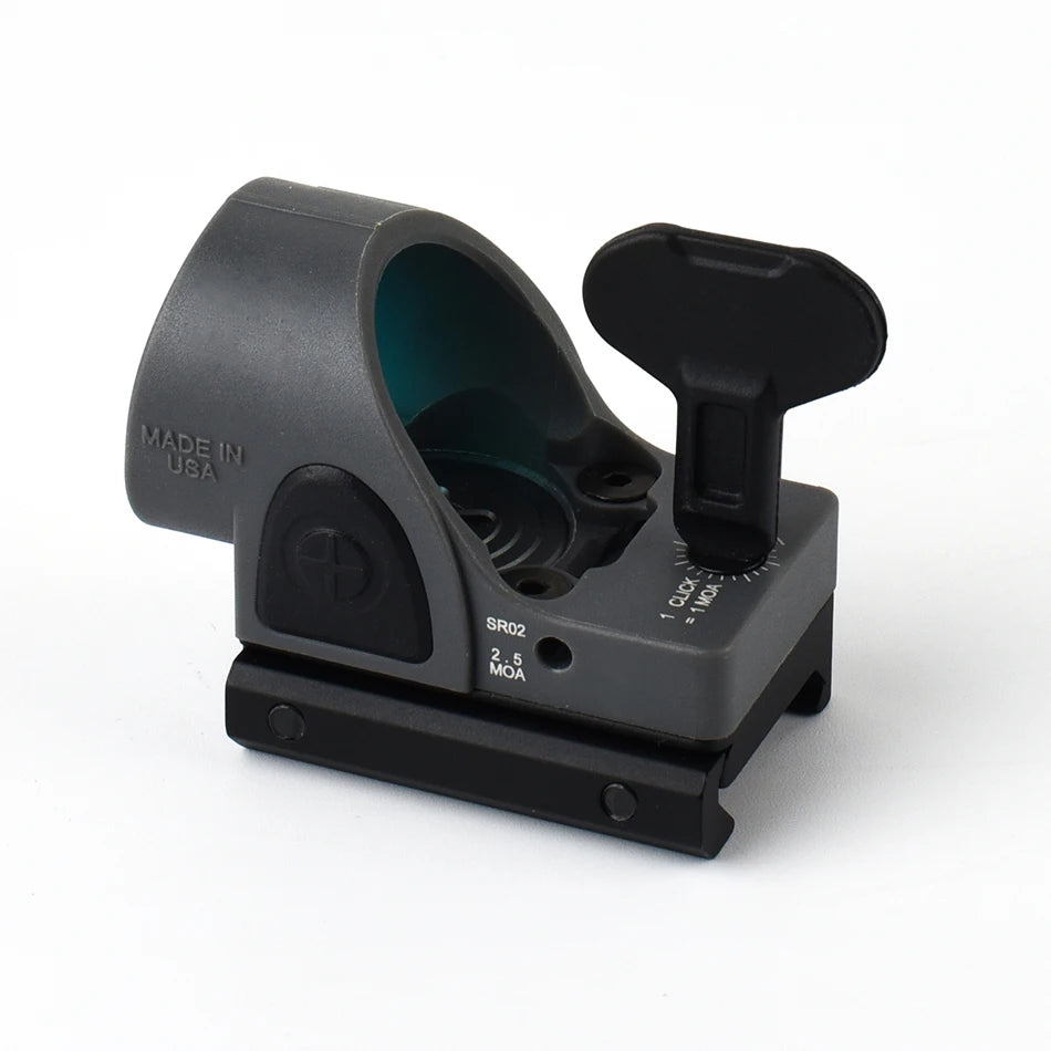 Trijicon SRO 2.5MOA Red Dot Sight - Tactical Reflex Scope for Pistols, Handguns & Rifles | Weaver/Picatinny Rail Compatible | Ideal for Hunting, Target Shooting & Home Defense